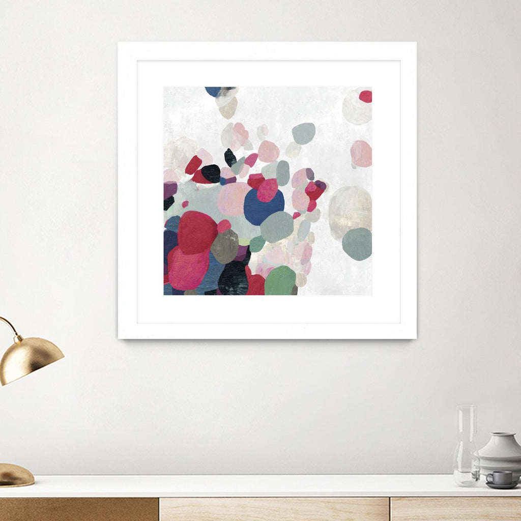 Multicolourful I by Tom Reeves on GIANT ART - red abstract