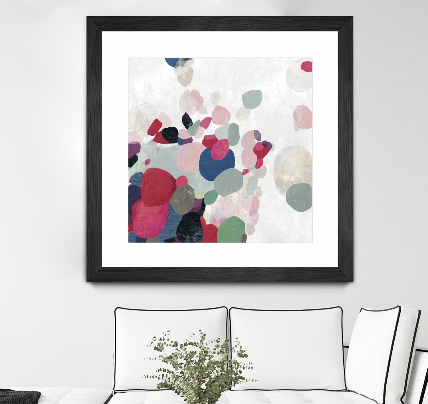 Multicolourful I by Tom Reeves on GIANT ART - red abstract