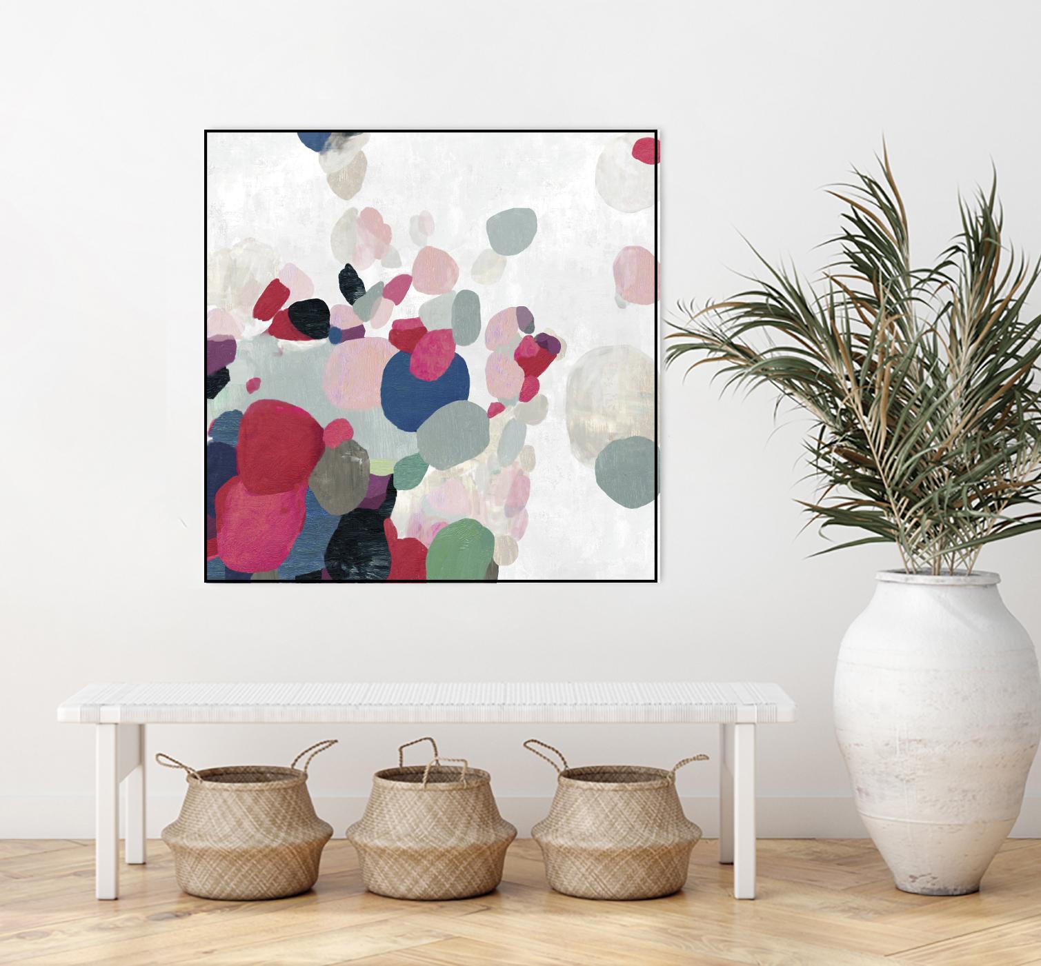 Multicolourful I by Tom Reeves on GIANT ART - red abstract