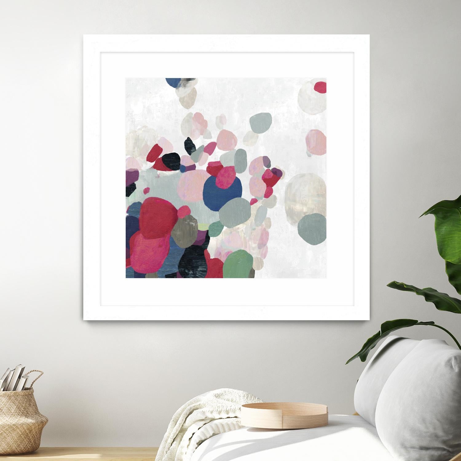 Multicolourful I by Tom Reeves on GIANT ART - red abstract