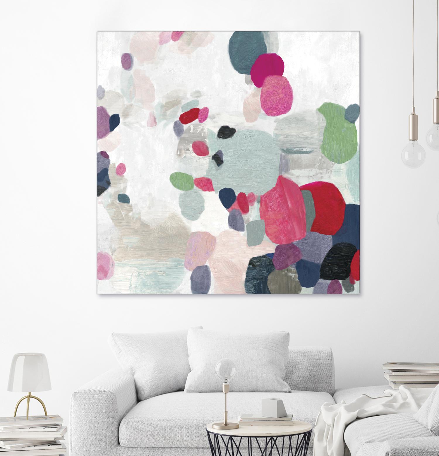 Multicolourful II by Tom Reeves on GIANT ART - green abstract