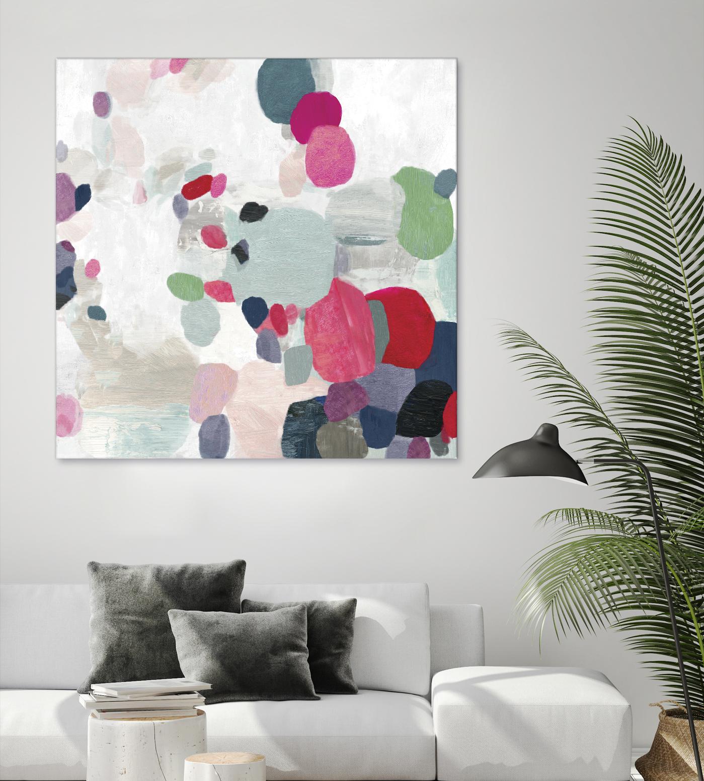 Multicolourful II by Tom Reeves on GIANT ART - green abstract