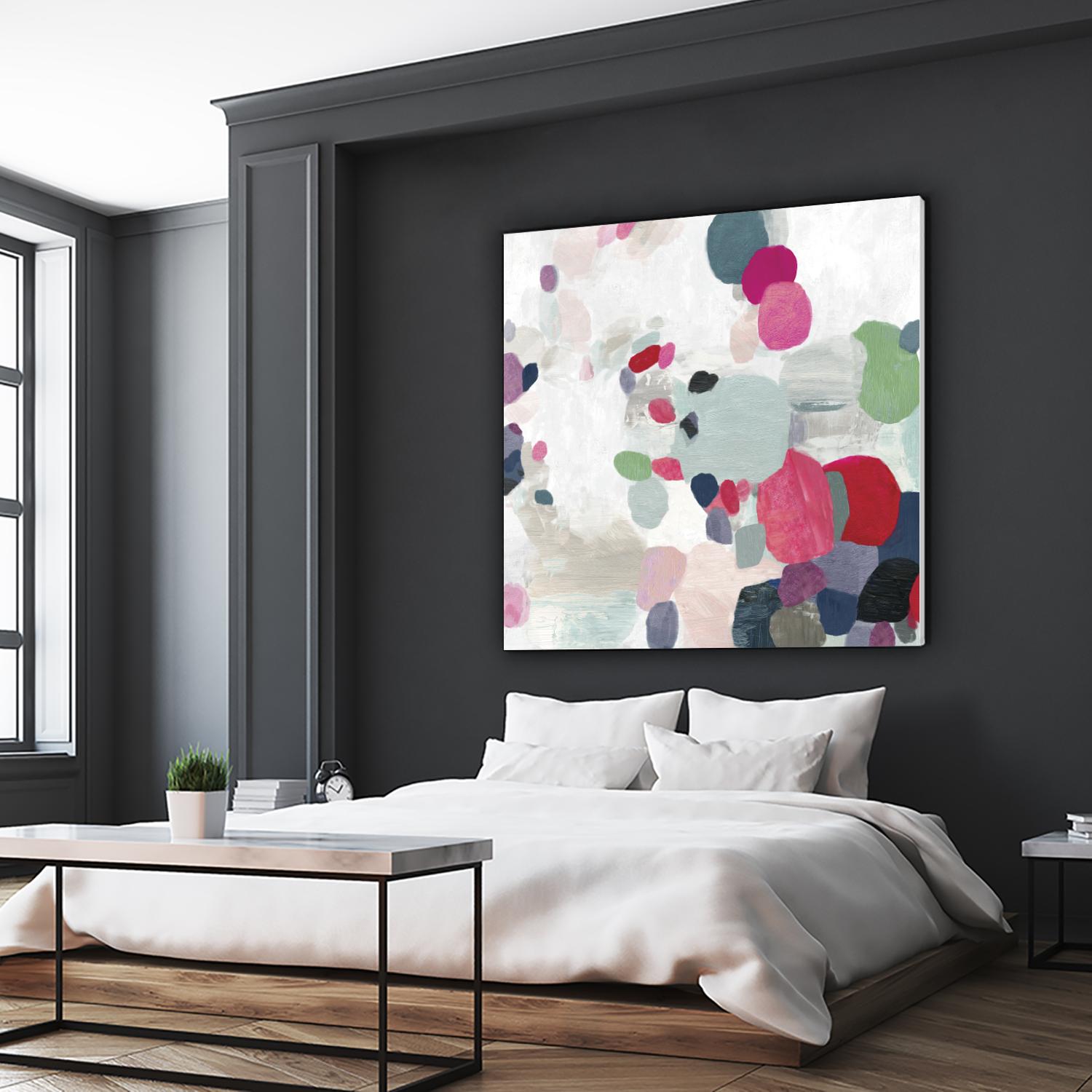 Multicolourful II by Tom Reeves on GIANT ART - green abstract