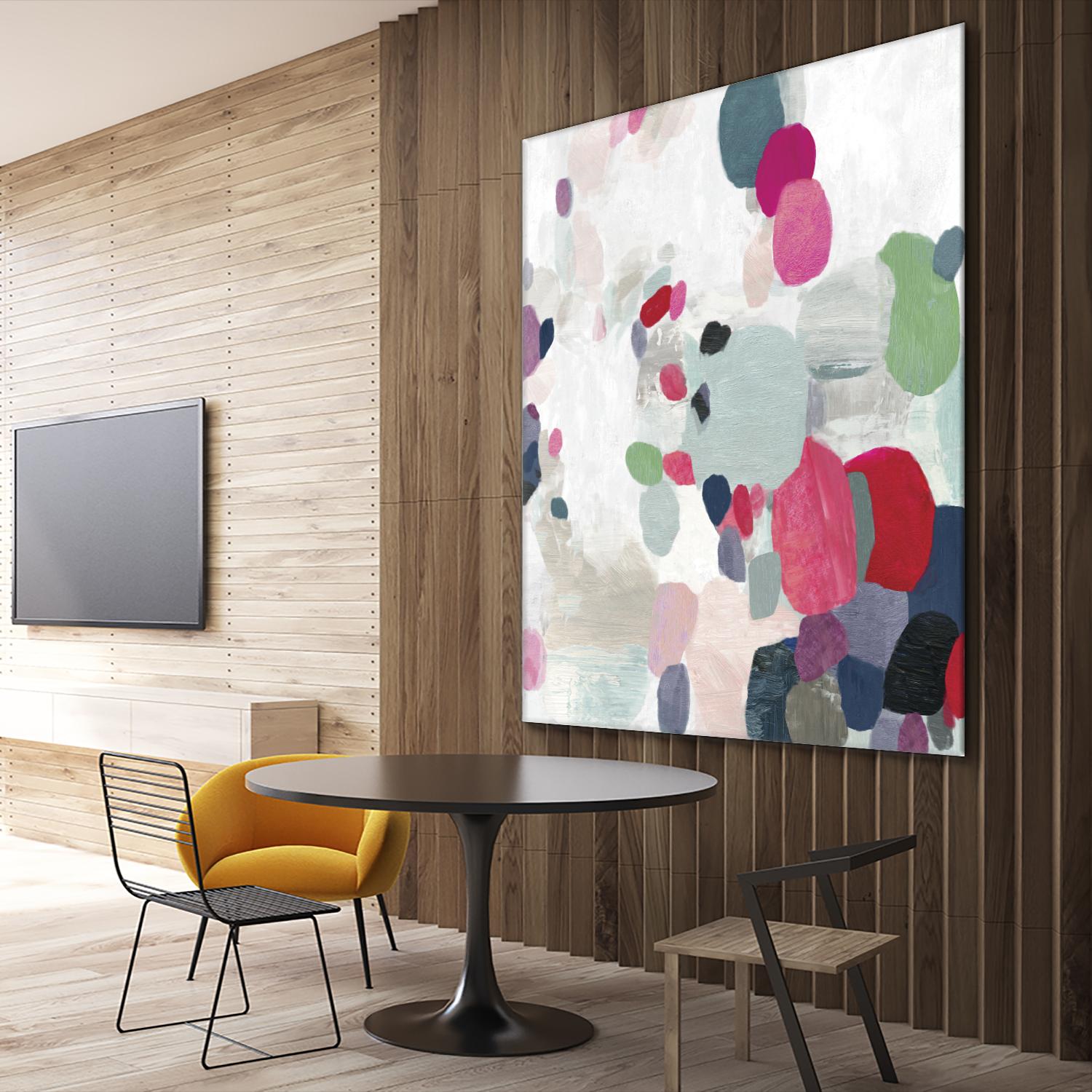 Multicolourful II by Tom Reeves on GIANT ART - green abstract