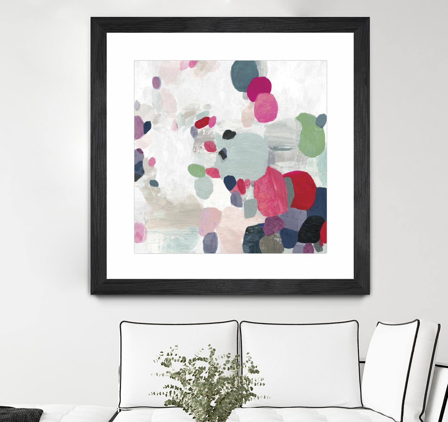 Multicolourful II by Tom Reeves on GIANT ART - green abstract