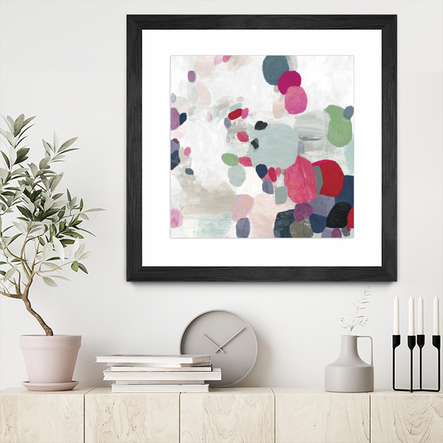 Multicolourful II by Tom Reeves on GIANT ART - green abstract