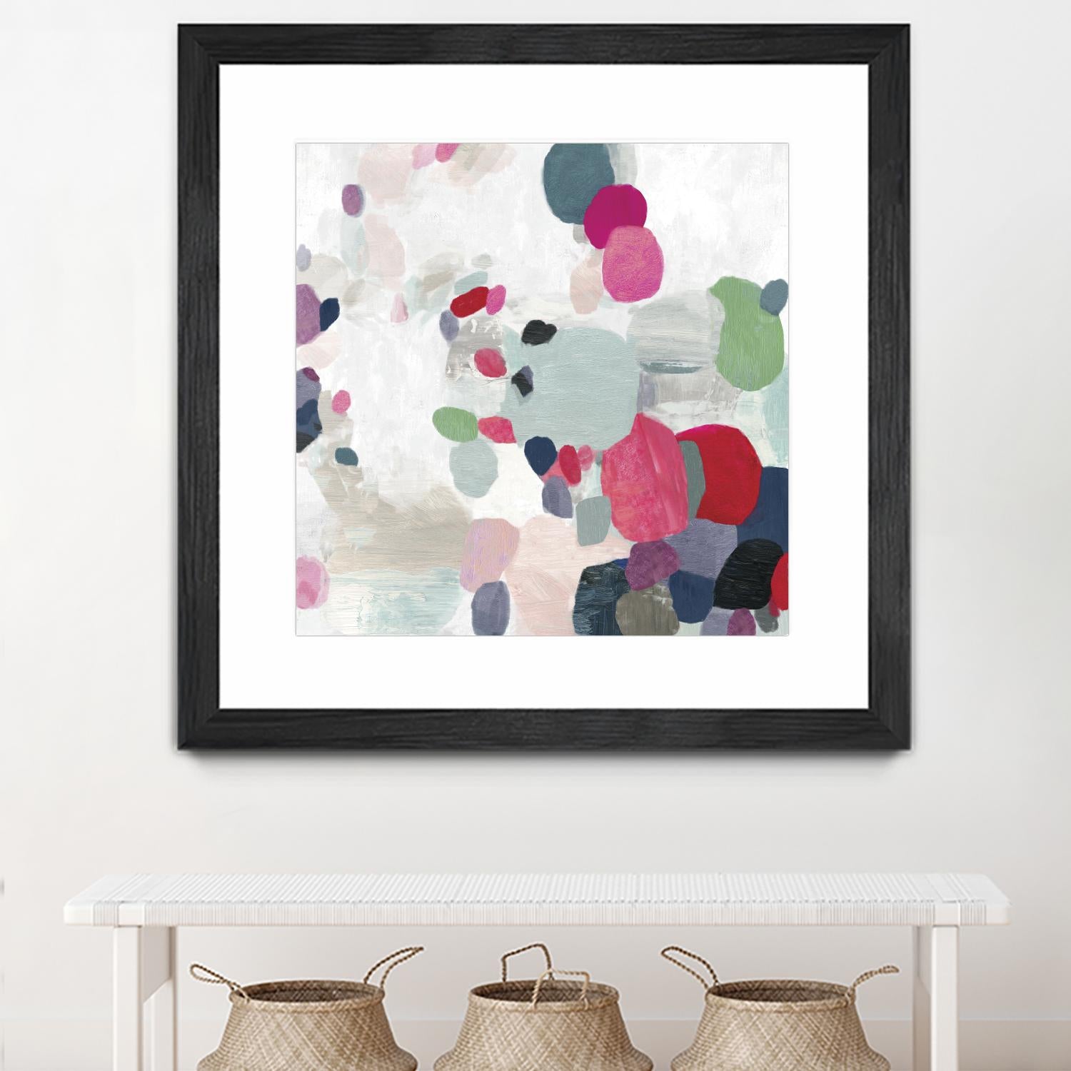 Multicolourful II by Tom Reeves on GIANT ART - green abstract