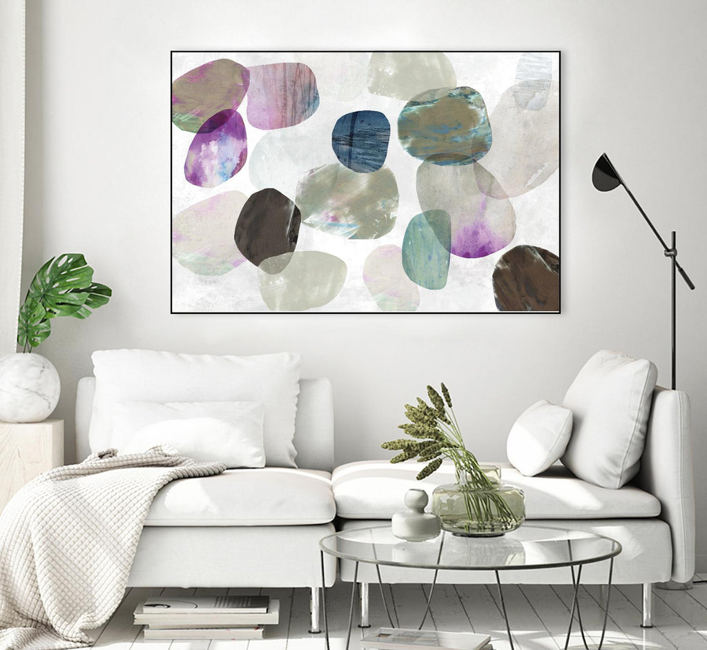 Marble I by Tom Reeves on GIANT ART - purple abstract