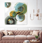 Spirals III by Tom Reeves on GIANT ART - yellow abstract