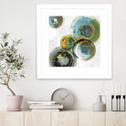 Spirals III by Tom Reeves on GIANT ART - yellow abstract