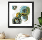 Spirals III by Tom Reeves on GIANT ART - yellow abstract