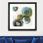 Spirals III by Tom Reeves on GIANT ART - yellow abstract