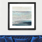 Cabana Waves II by Tom Reeves on GIANT ART - grey abstract