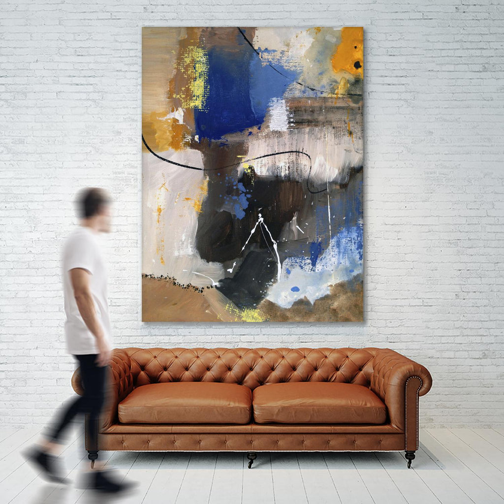 The Day is Near I by Ruth Palmer on GIANT ART - black abstract