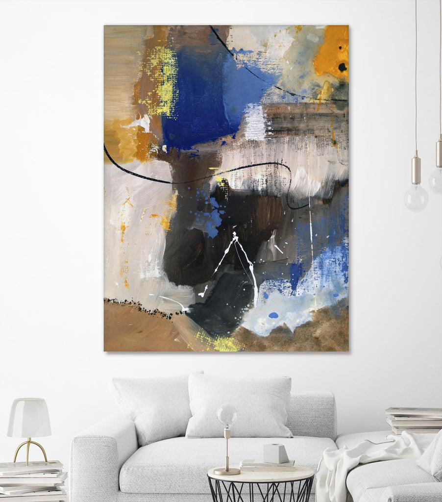 The Day is Near I by Ruth Palmer on GIANT ART - black abstract