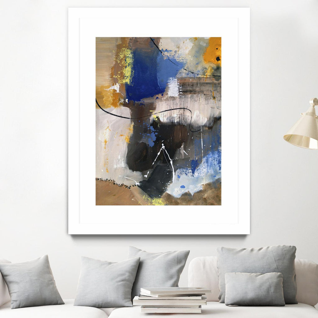 The Day is Near I by Ruth Palmer on GIANT ART - beige abstract