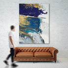 Riviera II by Ruth Palmer on GIANT ART - gold abstract