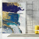 Riviera II by Ruth Palmer on GIANT ART - gold abstract