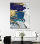 Riviera II by Ruth Palmer on GIANT ART - gold abstract