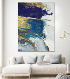Riviera II by Ruth Palmer on GIANT ART - gold abstract