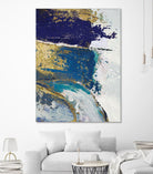Riviera II by Ruth Palmer on GIANT ART - gold abstract