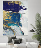 Riviera II by Ruth Palmer on GIANT ART - gold abstract