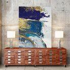 Riviera II by Ruth Palmer on GIANT ART - gold abstract
