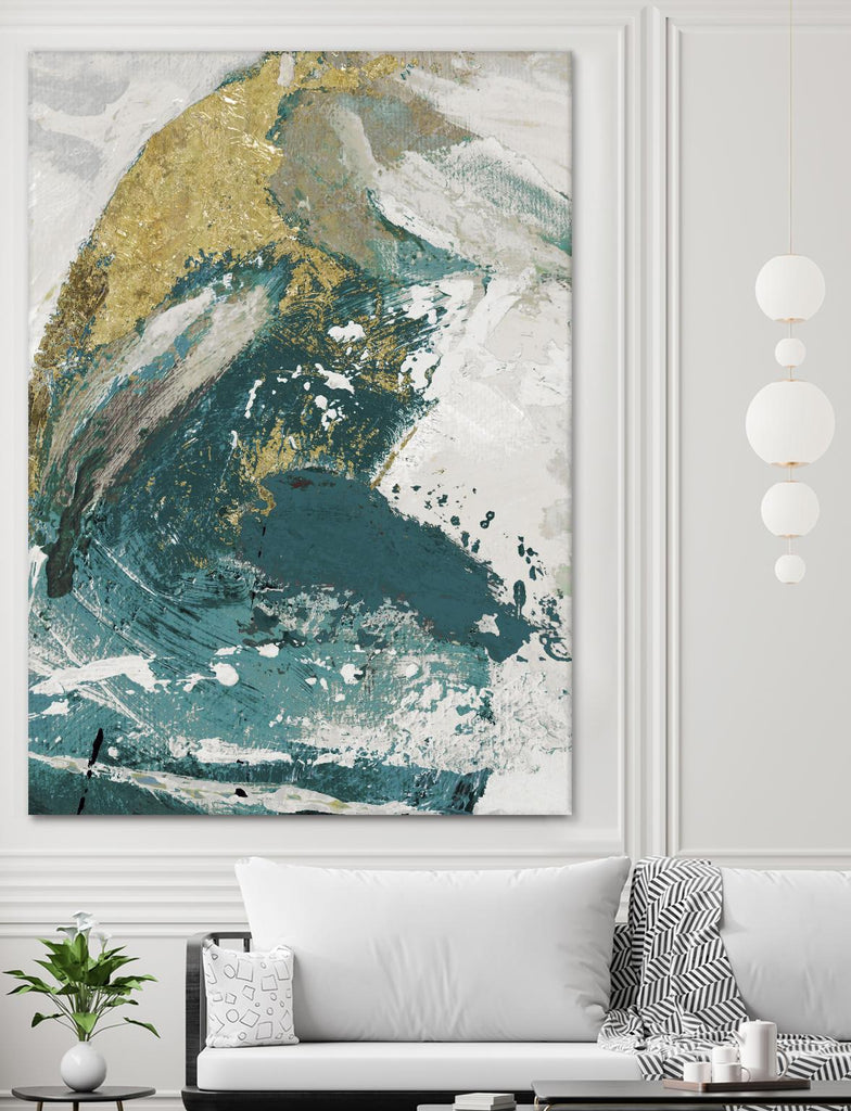 Riviera IV by Ruth Palmer on GIANT ART - white abstract