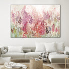 Summer Haze by Ruth Palmer on GIANT ART - red abstract