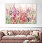 Summer Haze by Ruth Palmer on GIANT ART - red abstract