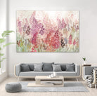 Summer Haze by Ruth Palmer on GIANT ART - red abstract