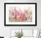 Summer Haze by Ruth Palmer on GIANT ART - pink flowers
