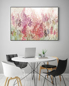 Summer Haze by Ruth Palmer on GIANT ART - red abstract