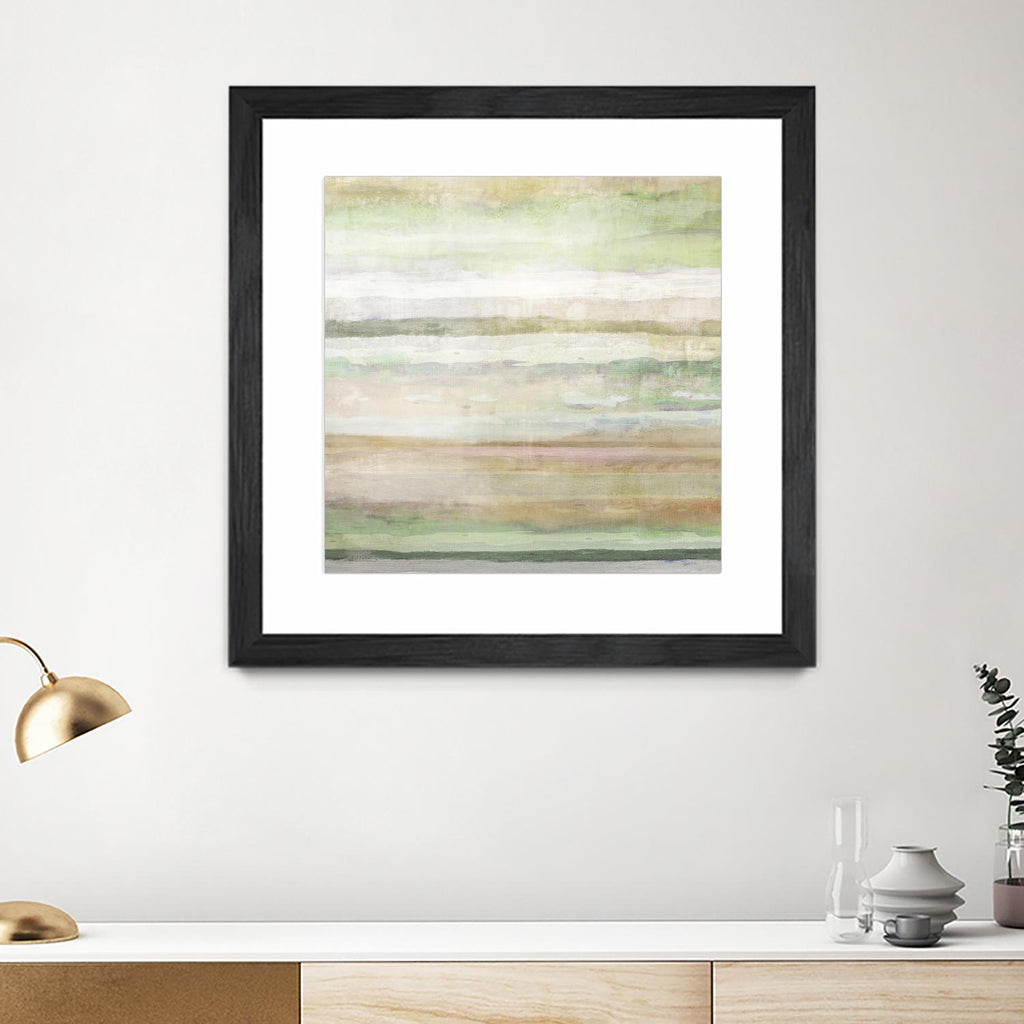 Splash of Summer II by Ruth Palmer on GIANT ART - green abstract