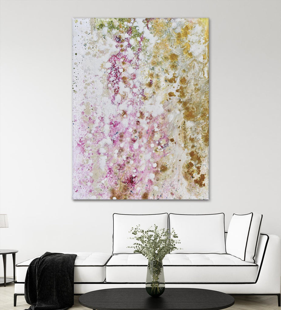 Pink Modern II by Michelle Rivera on GIANT ART - pink abstract