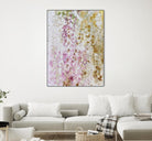 Pink Modern II by Michelle Rivera on GIANT ART - pink abstract