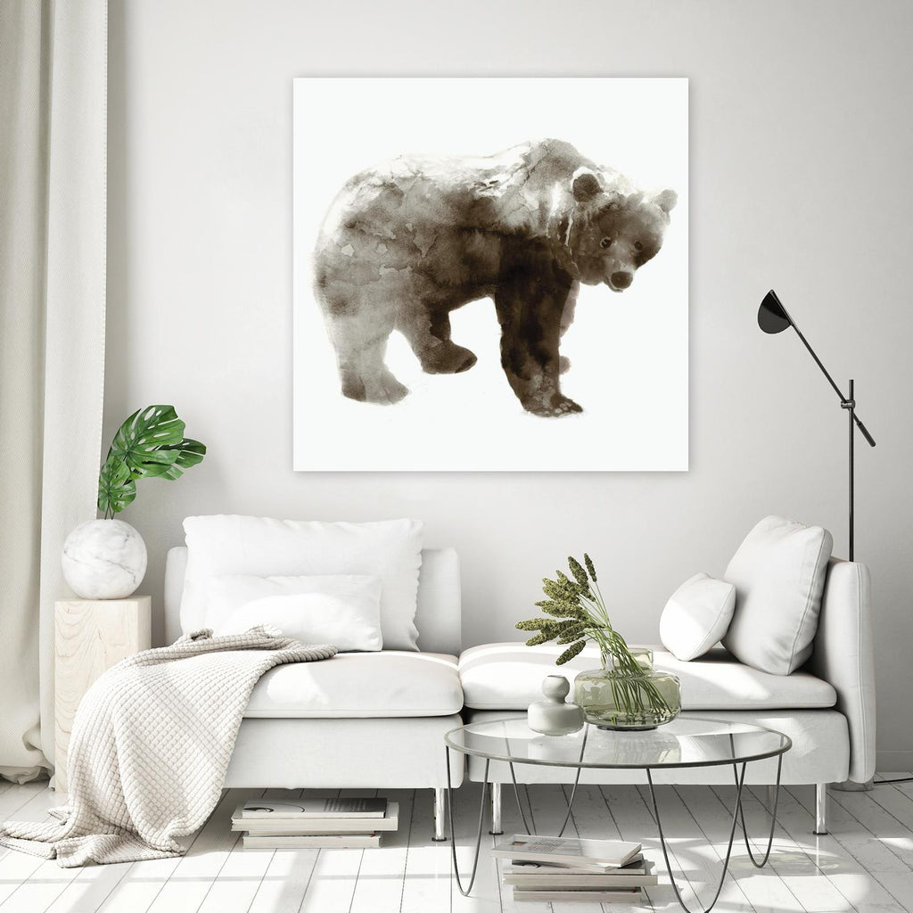 Bear by Edward Selkirk on GIANT ART - brown animals