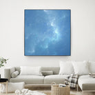 Watergleam by Shannon McCalley on GIANT ART - blue contemporary