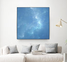 Watergleam by Shannon McCalley on GIANT ART - blue contemporary
