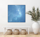 Watergleam by Shannon McCalley on GIANT ART - blue contemporary