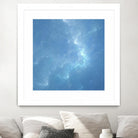 Watergleam by Shannon McCalley on GIANT ART - blue contemporary