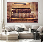 Vintage Book Collection IV by Sylvia Cook on GIANT ART - velvet leisure