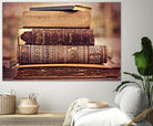 Vintage Book Collection IV by Sylvia Cook on GIANT ART - velvet leisure