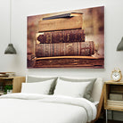 Vintage Book Collection IV by Sylvia Cook on GIANT ART - velvet leisure