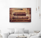 Vintage Book Collection IV by Sylvia Cook on GIANT ART - velvet leisure