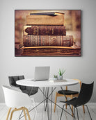 Vintage Book Collection IV by Sylvia Cook on GIANT ART - velvet leisure