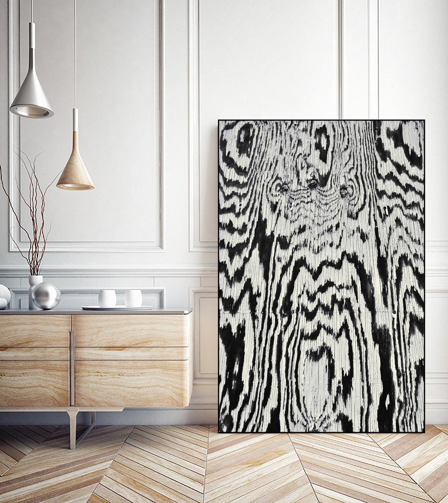 Zebra by Caleb Troy on GIANT ART - white abstract