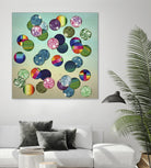 Play by Theo Pechorin on GIANT ART - green abstract