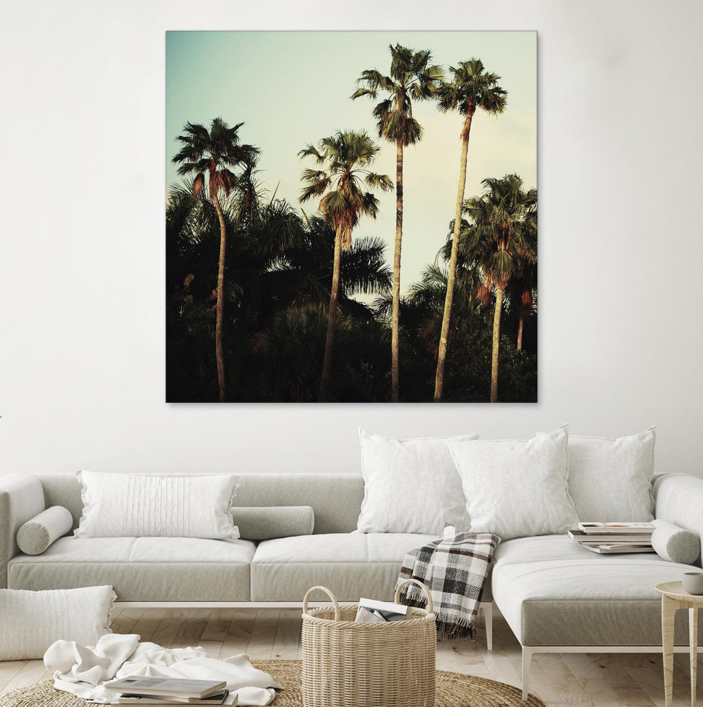 Beverly Hills I par Chelsea Victoria sur GIANT ART - palmier vert botanique