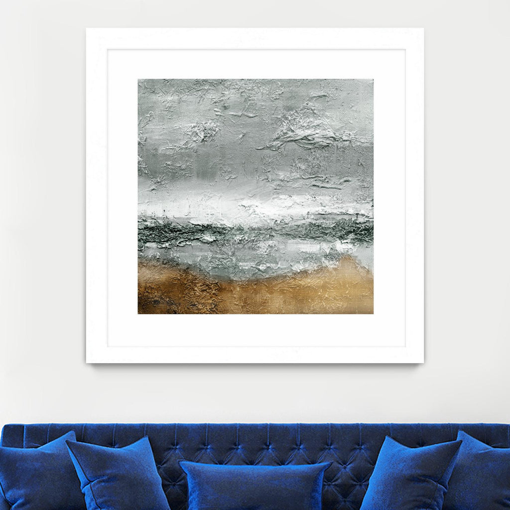 Sunset by Wendy Kroeker on GIANT ART - grey abstract